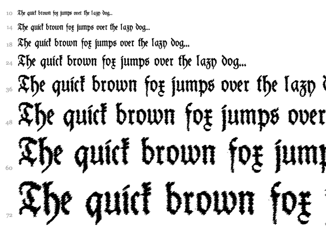 Schneider Buch Deutsch font waterfall